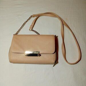 Olivia + Joy Women's Clutch Crossbody Handbag Pink